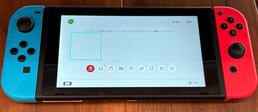 ニンテンドースイッチ 本体 ＋ microSD 256GB付（※Rボタン注意