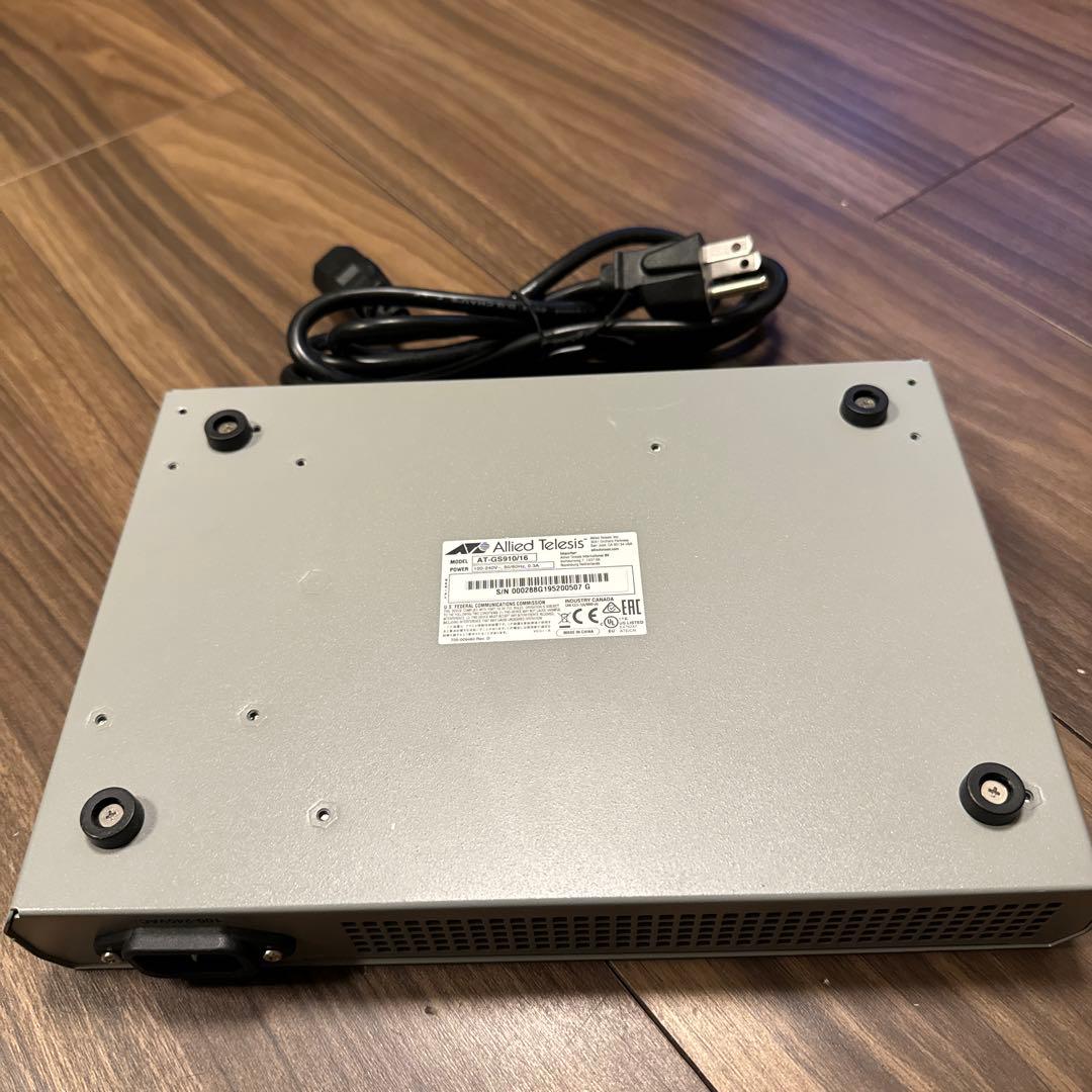 アライドテレシス AT-GS910/16 - メルカリ