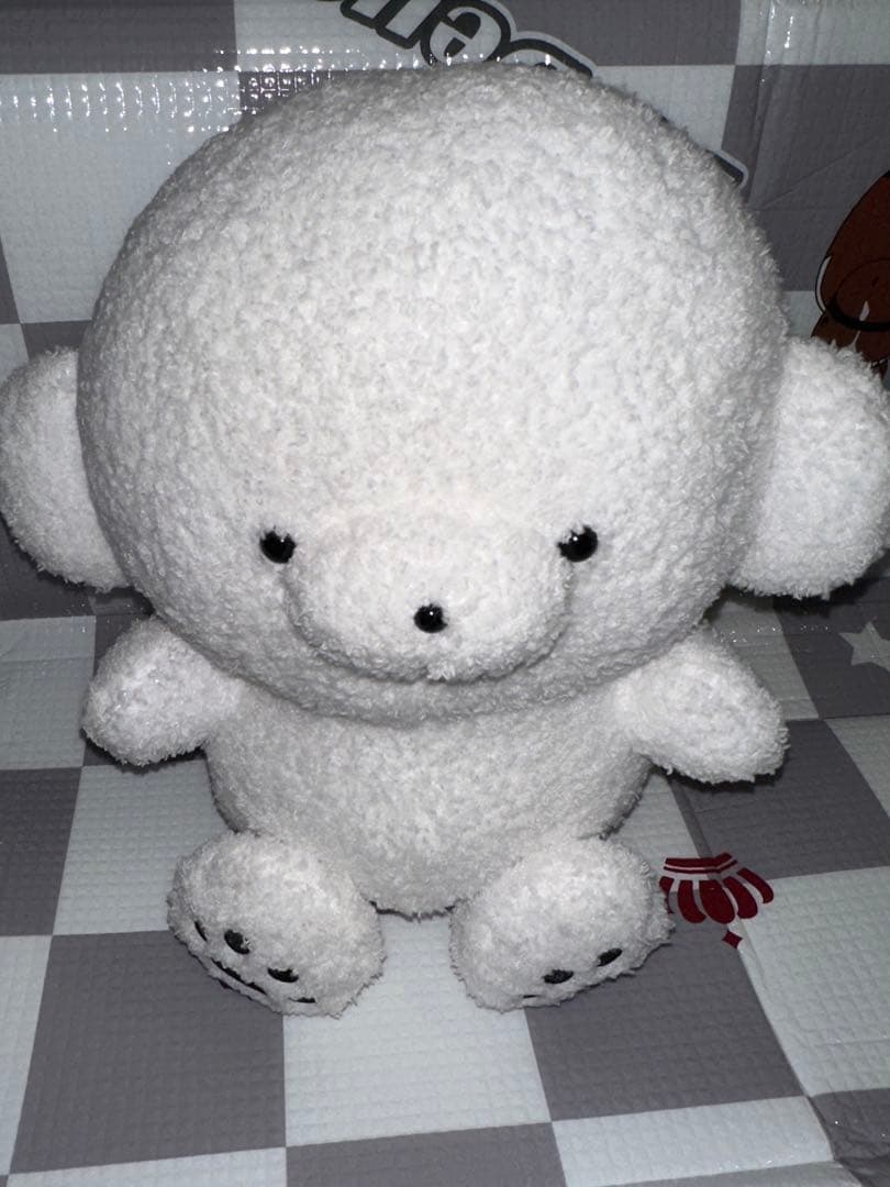 じょせまるBIGぬいぐるみ らて じょせまる(くろ) ごまみるく 4種セット