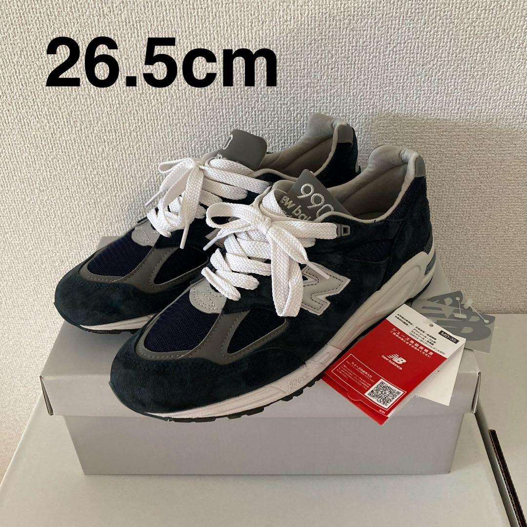 newbalanceニューバランスM990NB2 990v2 ネイビー USA製 S115912290