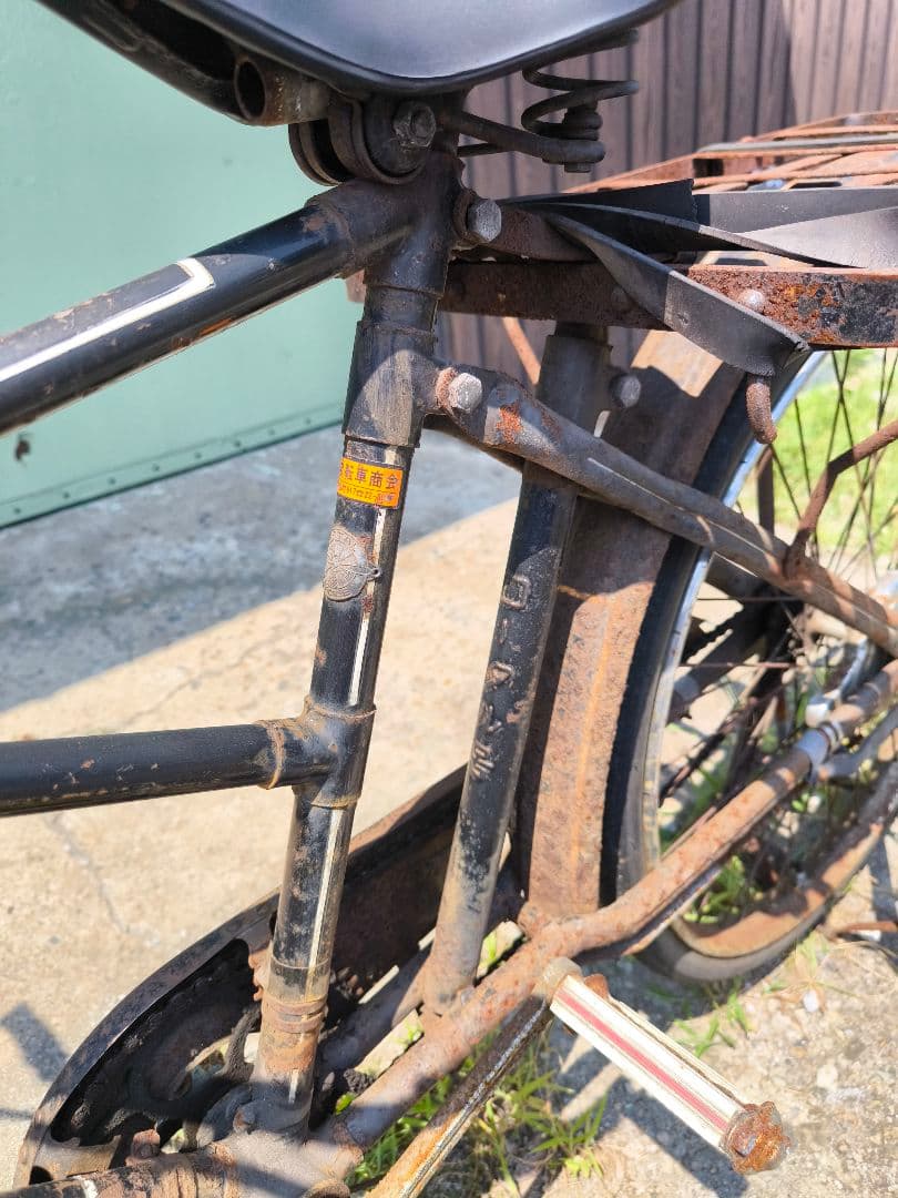 アンティーク運搬実用自転車ロータル - メルカリ