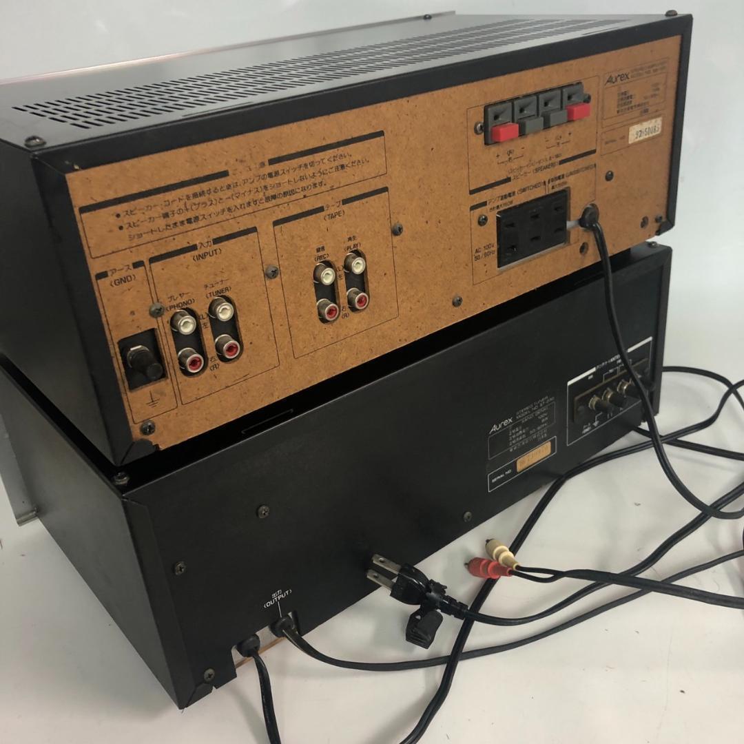 Aurex オーレックス ステレオアンプ SB-130 ST-230 プリメイン - メルカリ