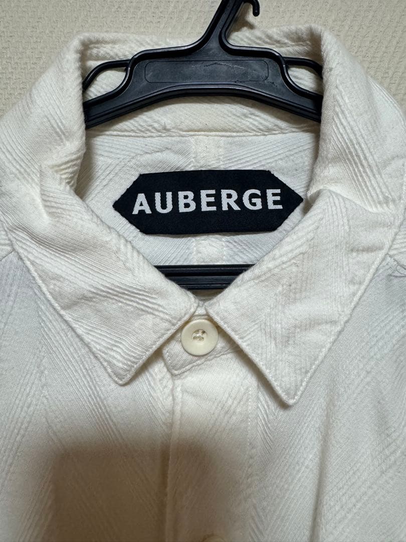 AUBERGE セルジュシャツ 42 フレンチヘリンボーン - メルカリ
