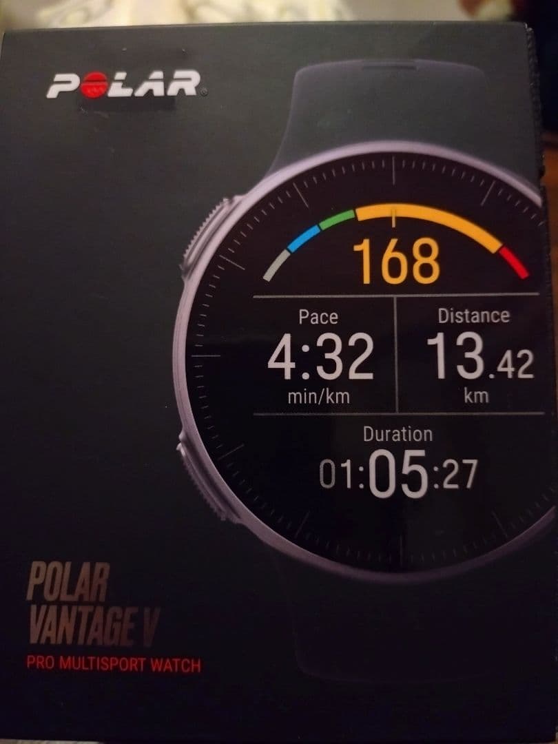POLAR VANTAGE V／90069633 Polar Vantage V Multisport/Triathlon GPS Watch with H10 90069633