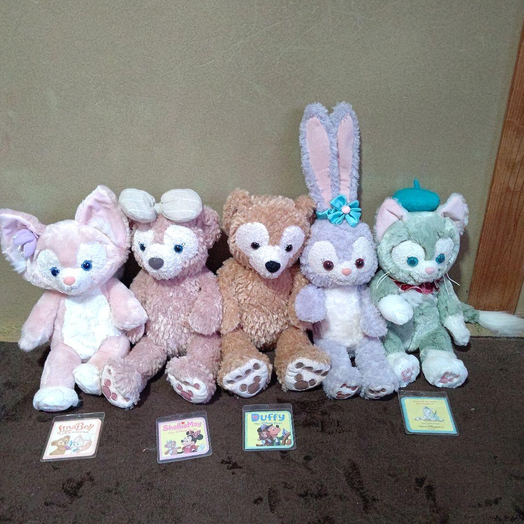 ダッフィーフレンズ ぬいぐるみ まとめ売り ディズニーシー限定 - メルカリ