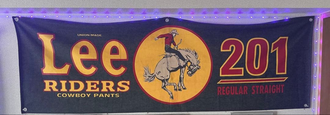 【超希少・限定】Lee ヴィンテージデニムバナー 90s レア 非売品 超希少・限定】Lee ヴィンテージデニムバナー 90s レア 非売品 - メルカリ