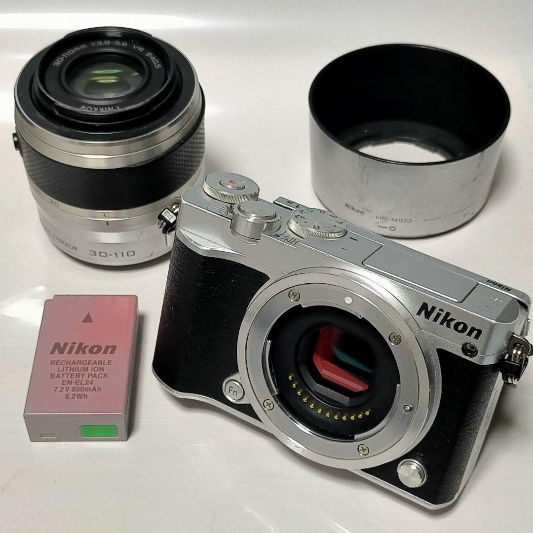 Nikon 1 J5 30-110mm f3.5-5.6 VR レンズセット