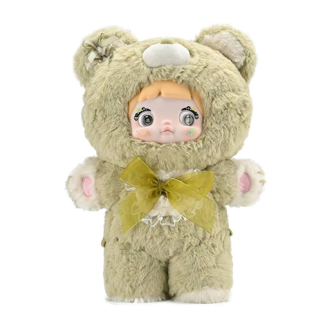 nommi 400% おやすみクマちゃん 晚安小熊 グリーン 緑色 ノミ 披星