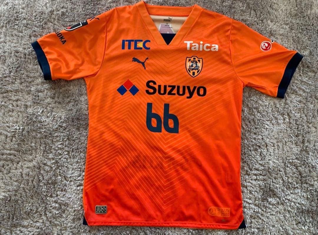 清水エスパルス 2024 ホーム ユニフォーム 住吉ジェラニレショーン