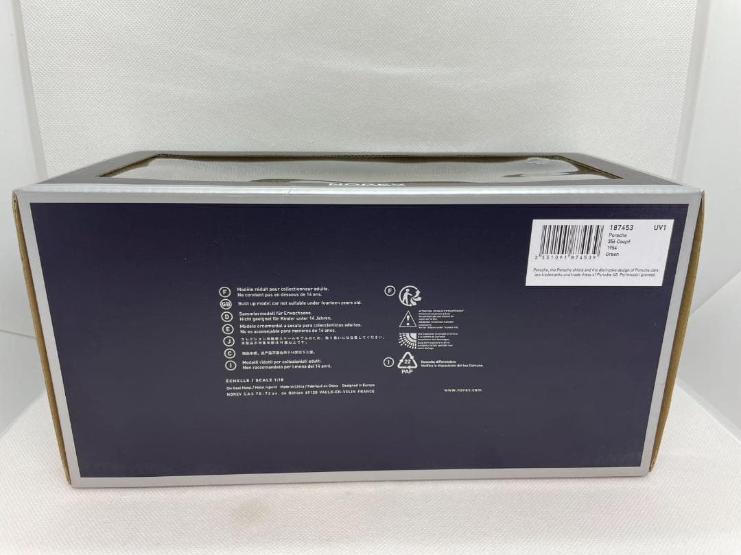 604-010 ノレブ 1/18 ポルシェ 356 Coupe 1954 - メルカリ