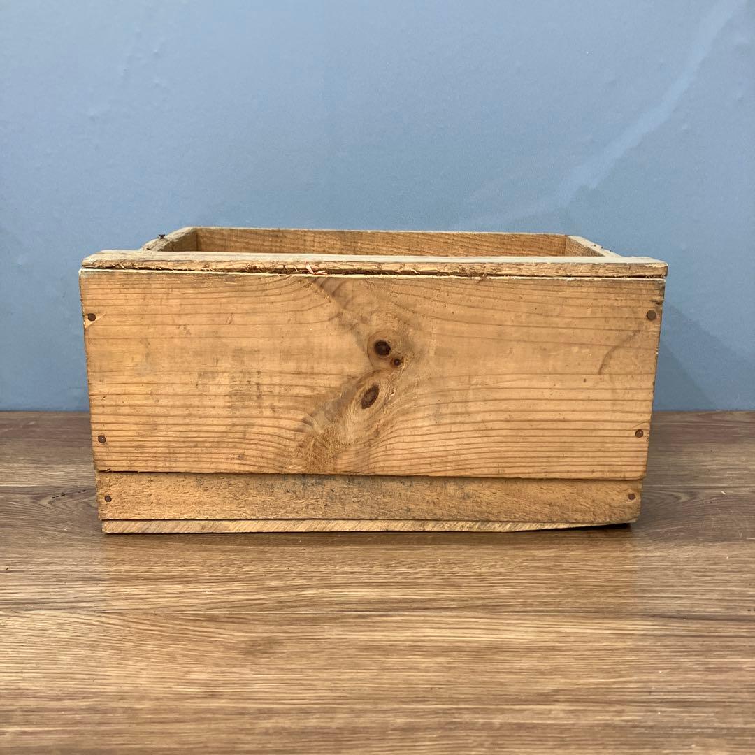 A-4 昭和レトロ 木箱 蜜柑箱 静岡産 温州みかん 草薙農産 アンティーク