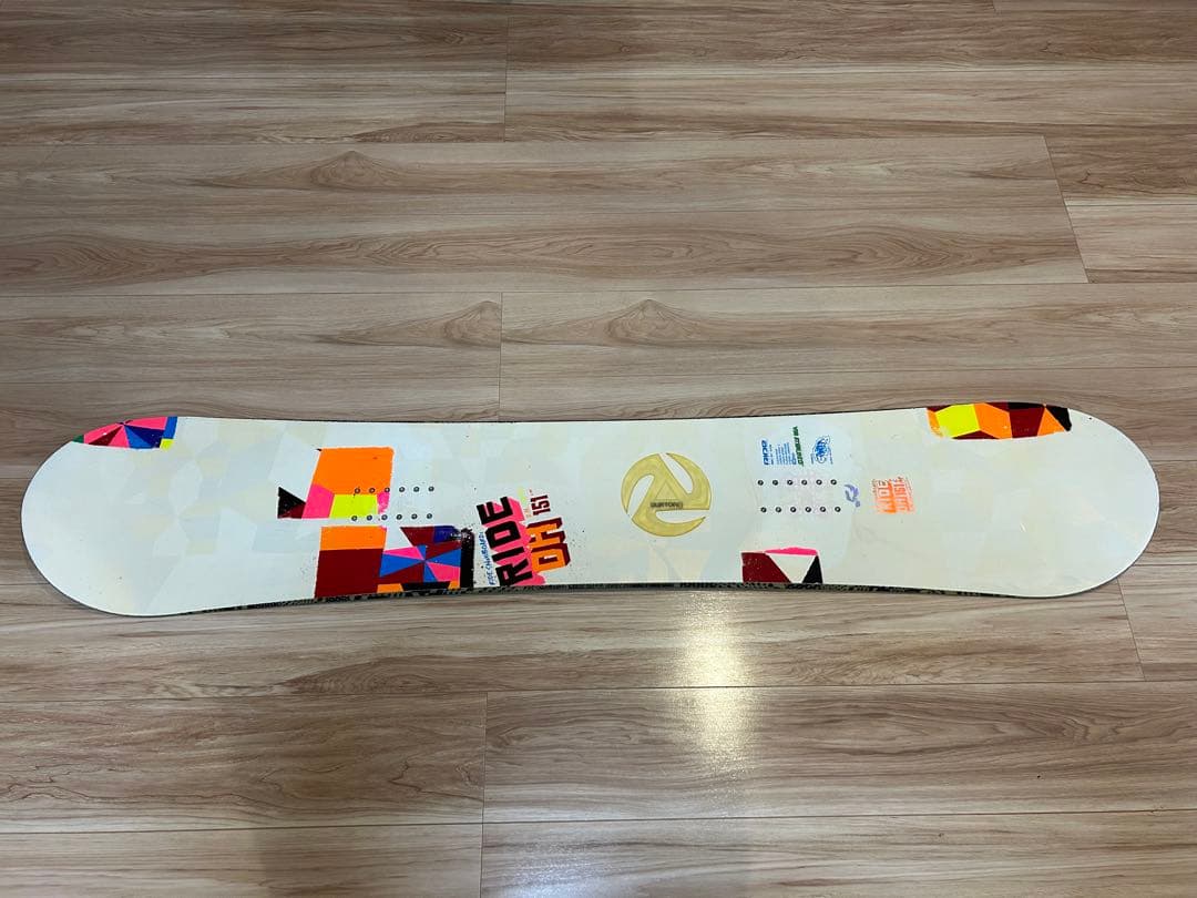 RIDE DH151cm × BURTONビンディングS - メルカリ