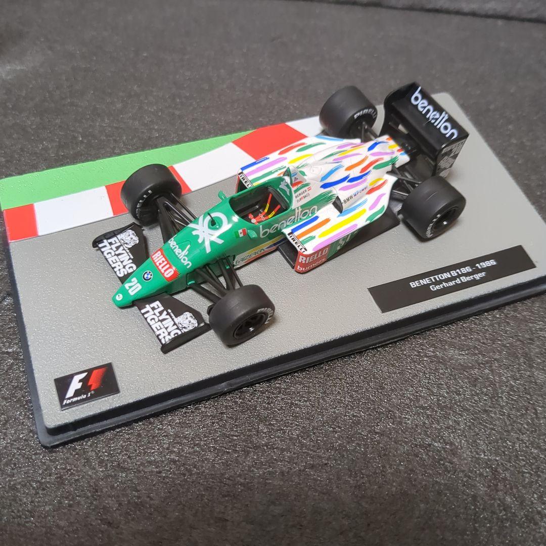 BENETTON B186 1986 ゲルハルトベルガー デアゴスティーニ - メルカリ