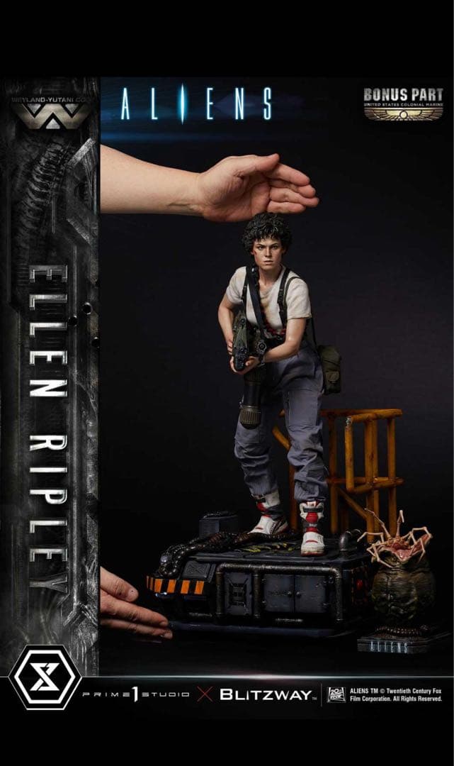 プライム1スタジオ　エイリアン　エレン　リプリー　スタチュー　ボーナス版