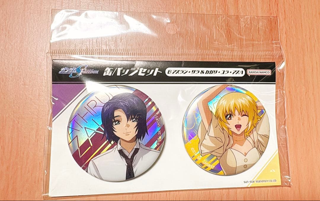 機動戦士ガンダムSEED FREEDOM 缶バッジセット B アスラン カガリ