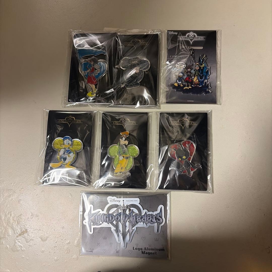 ②キングダムハーツ ロフト ピンズ 全5種類セット ディズニー - メルカリ