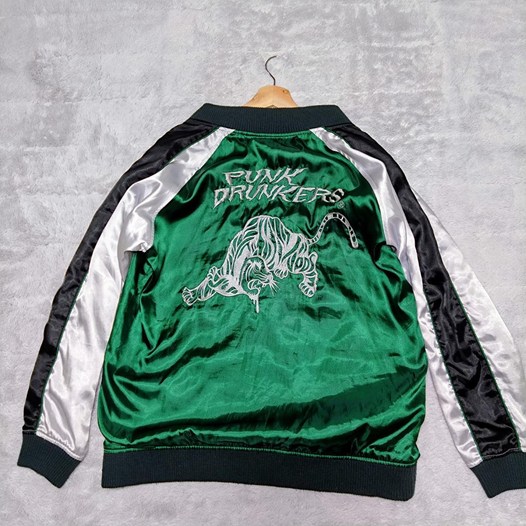 パンクドランカーズ、スカジャン、Lサイズ、虎、東京タワー