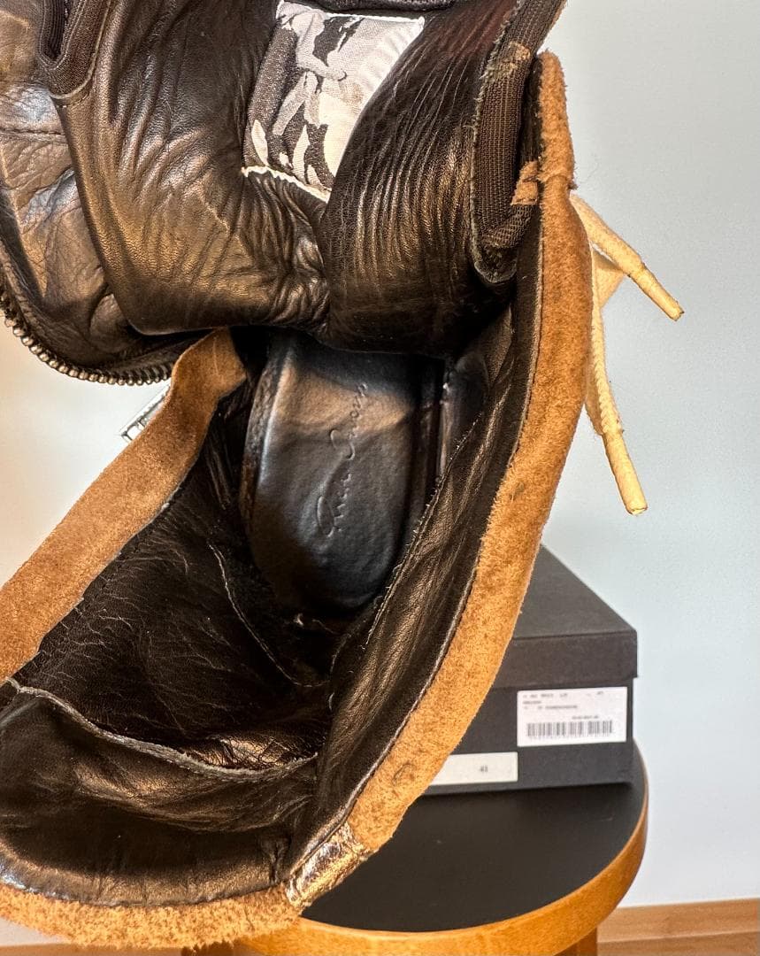 貴重箱有り初期Rick Owens GEODUNKジオバスケット41 - メルカリ