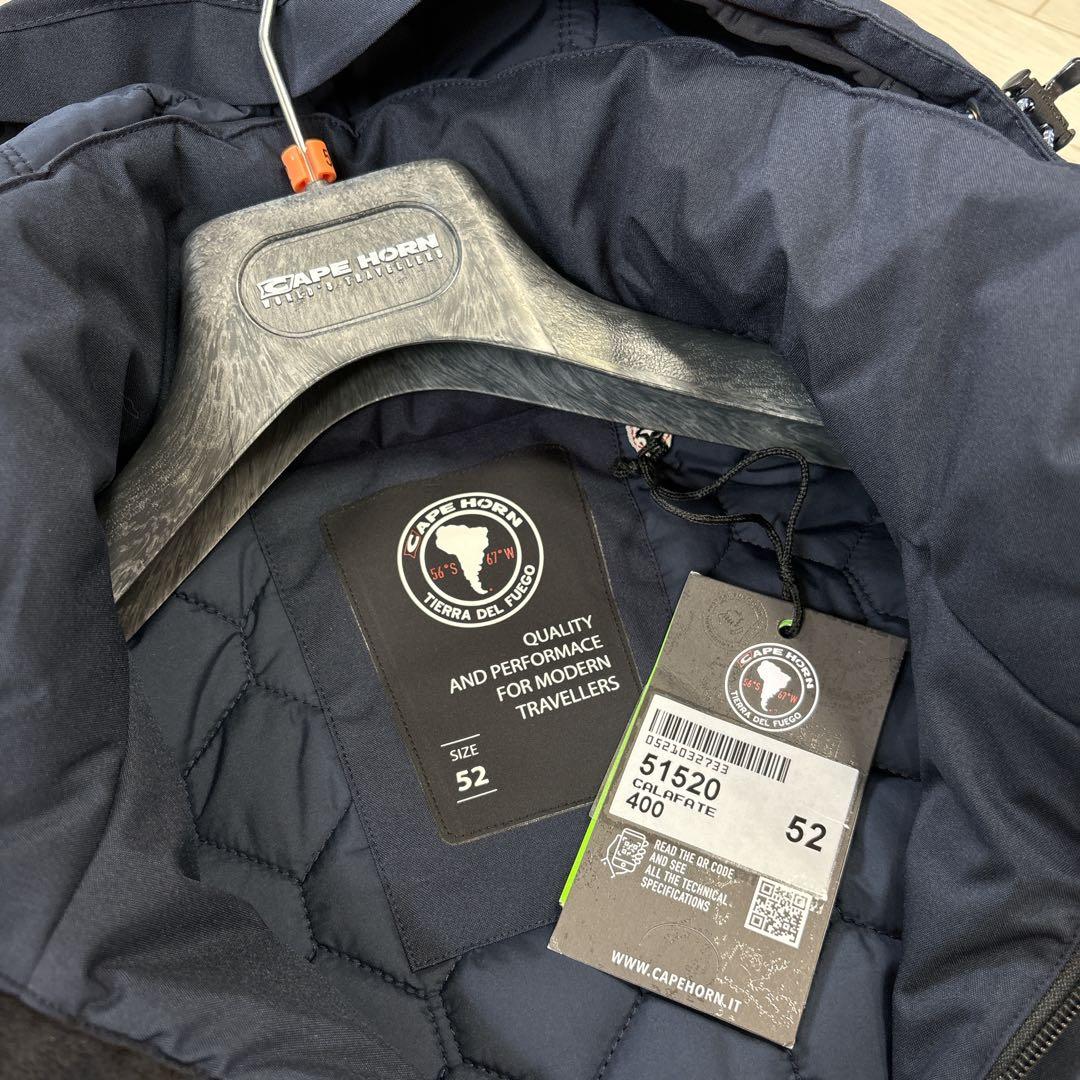 新品 【52】 CAPE HORN ケープホーン メンズ 中綿ジャケット コート