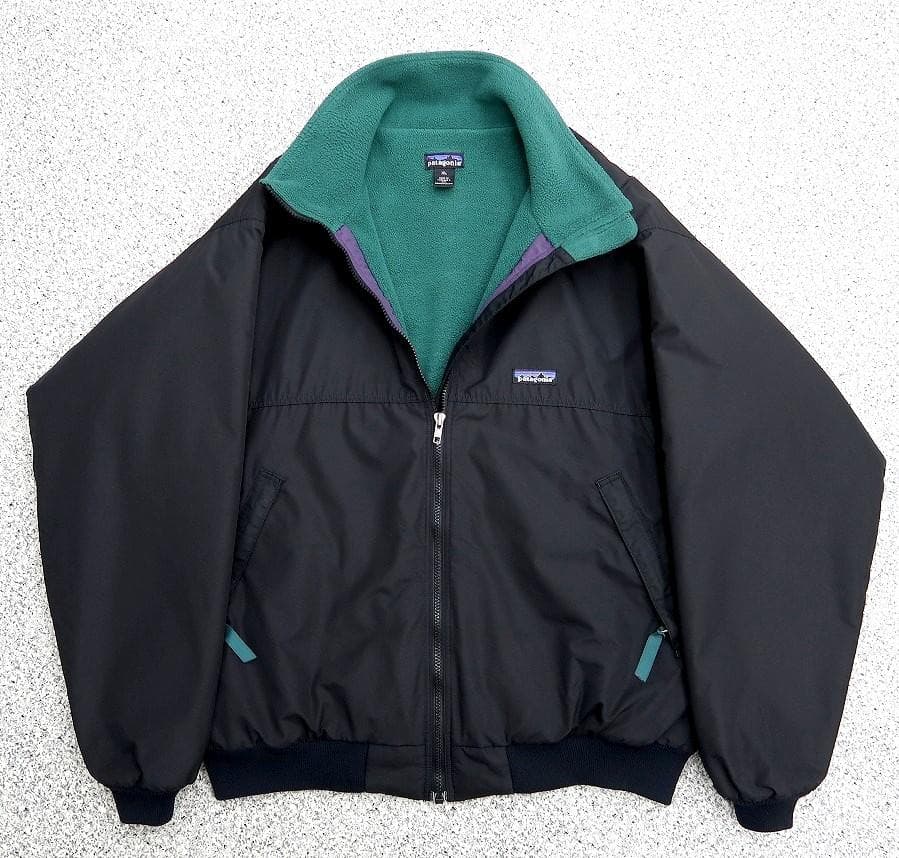 美品 XL 黒 パタゴニア 1994 シェルドシンチラ ジャケット - メルカリ