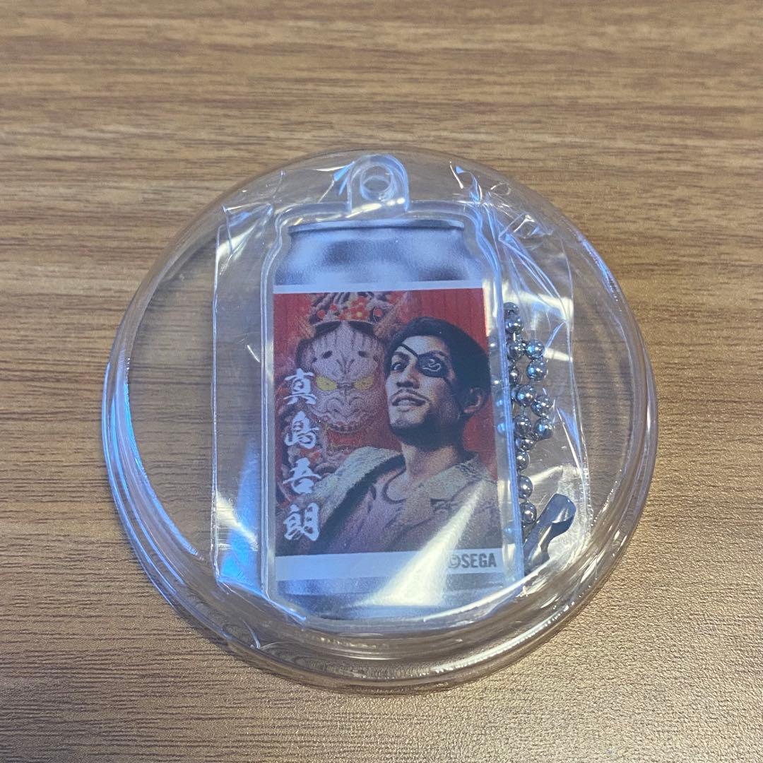 サントリー自販機限定』龍が如く 真島吾朗 ラベル缶デザインアクキー