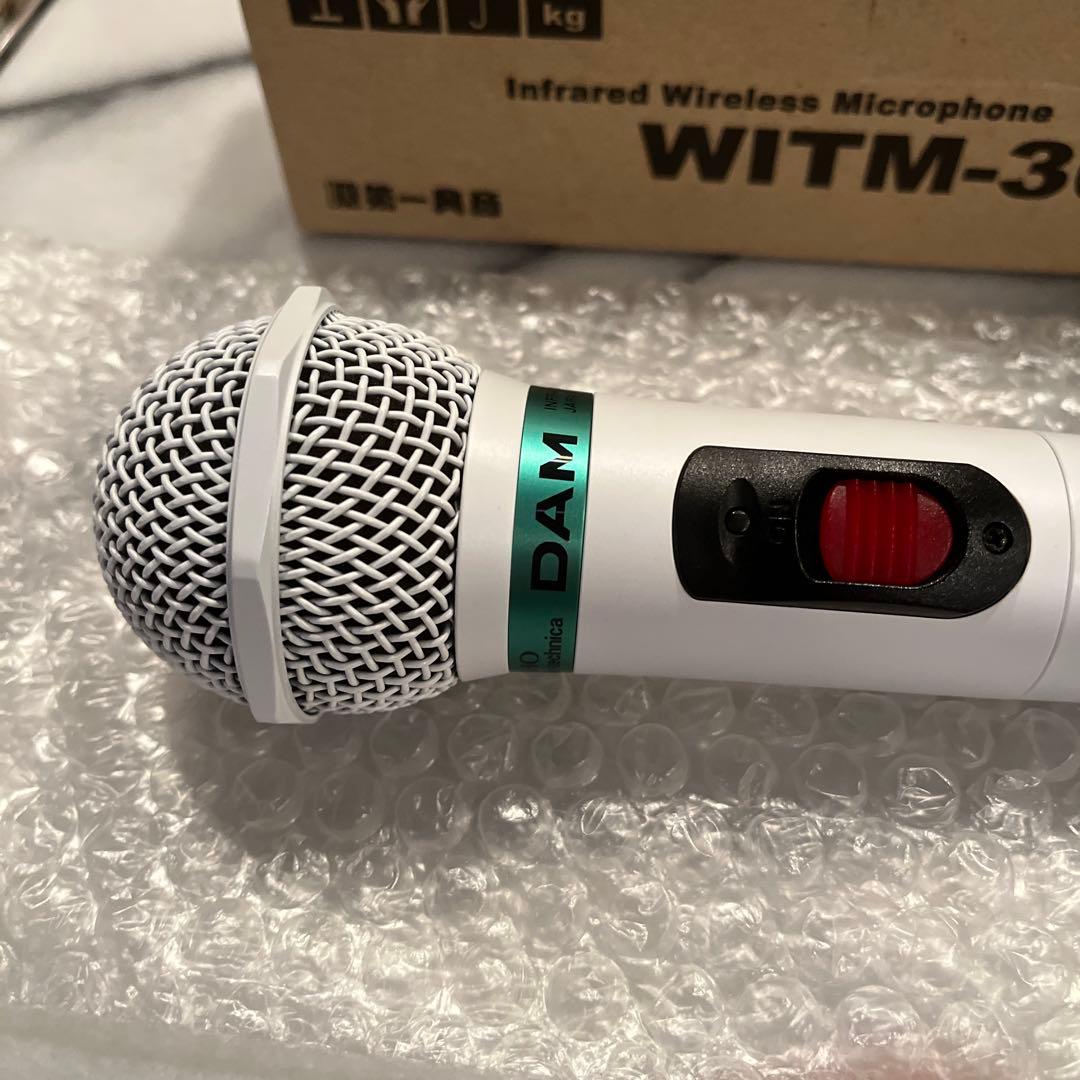 赤外線ワイヤレスマイク WITM-300/BW第一興商 マイク - メルカリ