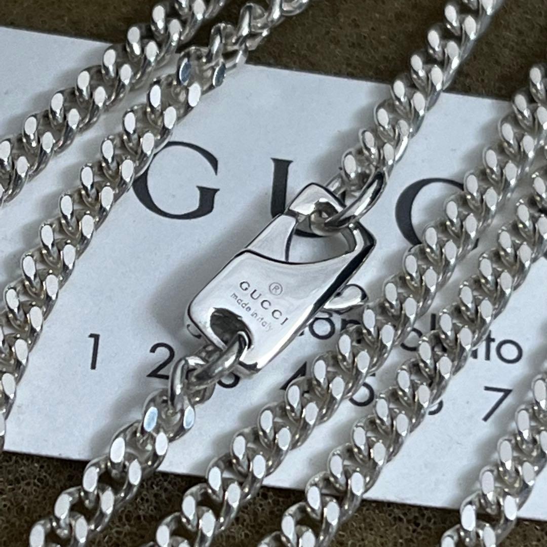 美品‼️GUCCI 2.5㍉ 55センチ❗️喜平チェーンネックレス グッチ ご覧