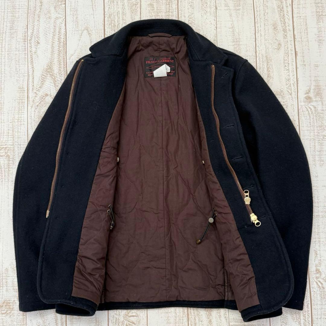 イタリア製【フィルソン】ブラックレーベル レイルロードマンズコート