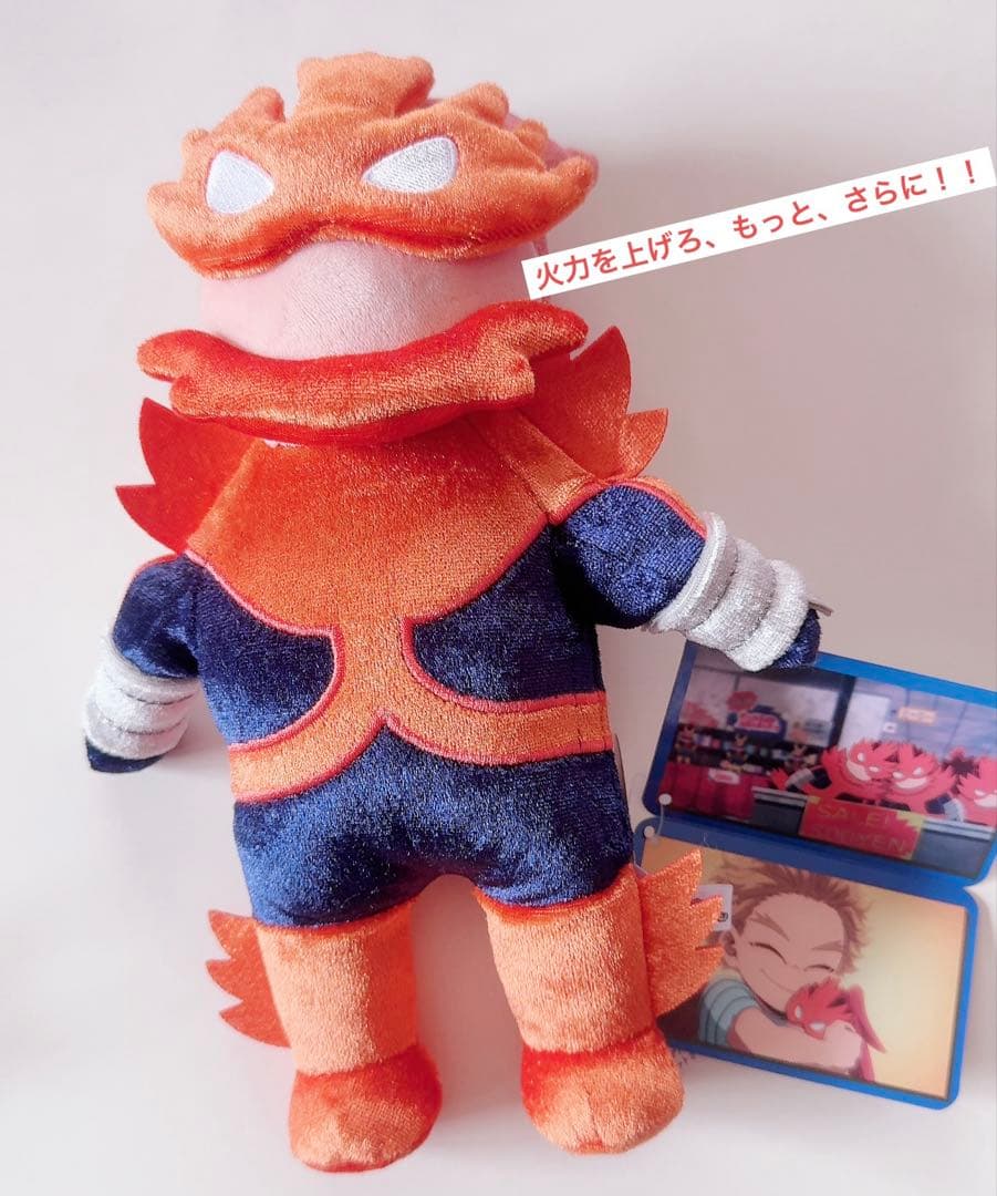 僕のヒーローアカデミア USJ限定 エンデバーサウンドぬいぐるみ - メルカリ
