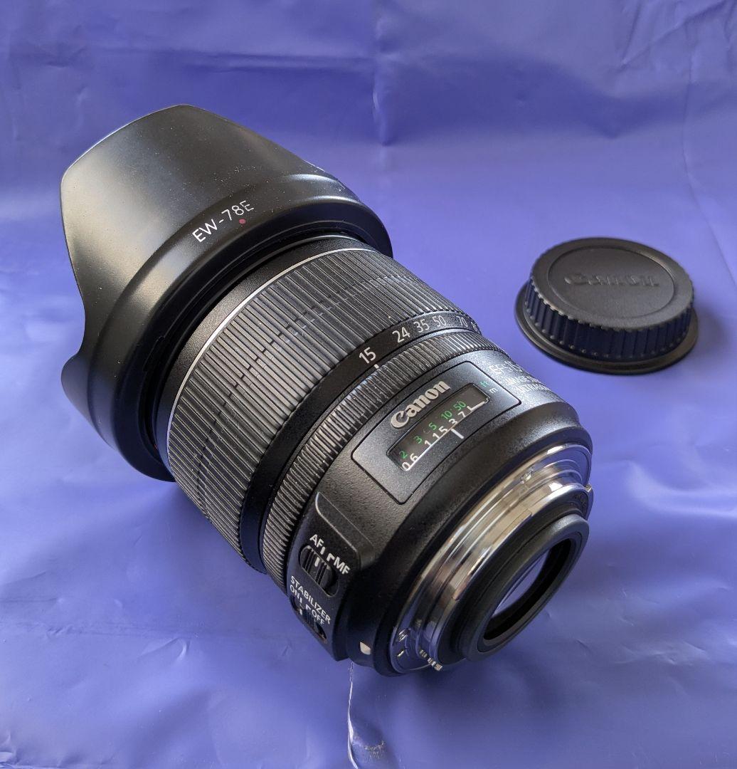 レンズ(ズーム) EOS EF-S 15-85 F3.5-5.6 IS USM