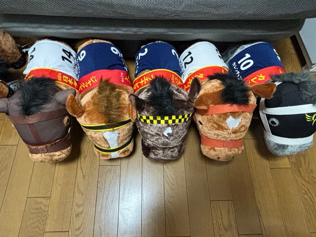 サラブレッドコレクションビッグぬいぐるみ11体