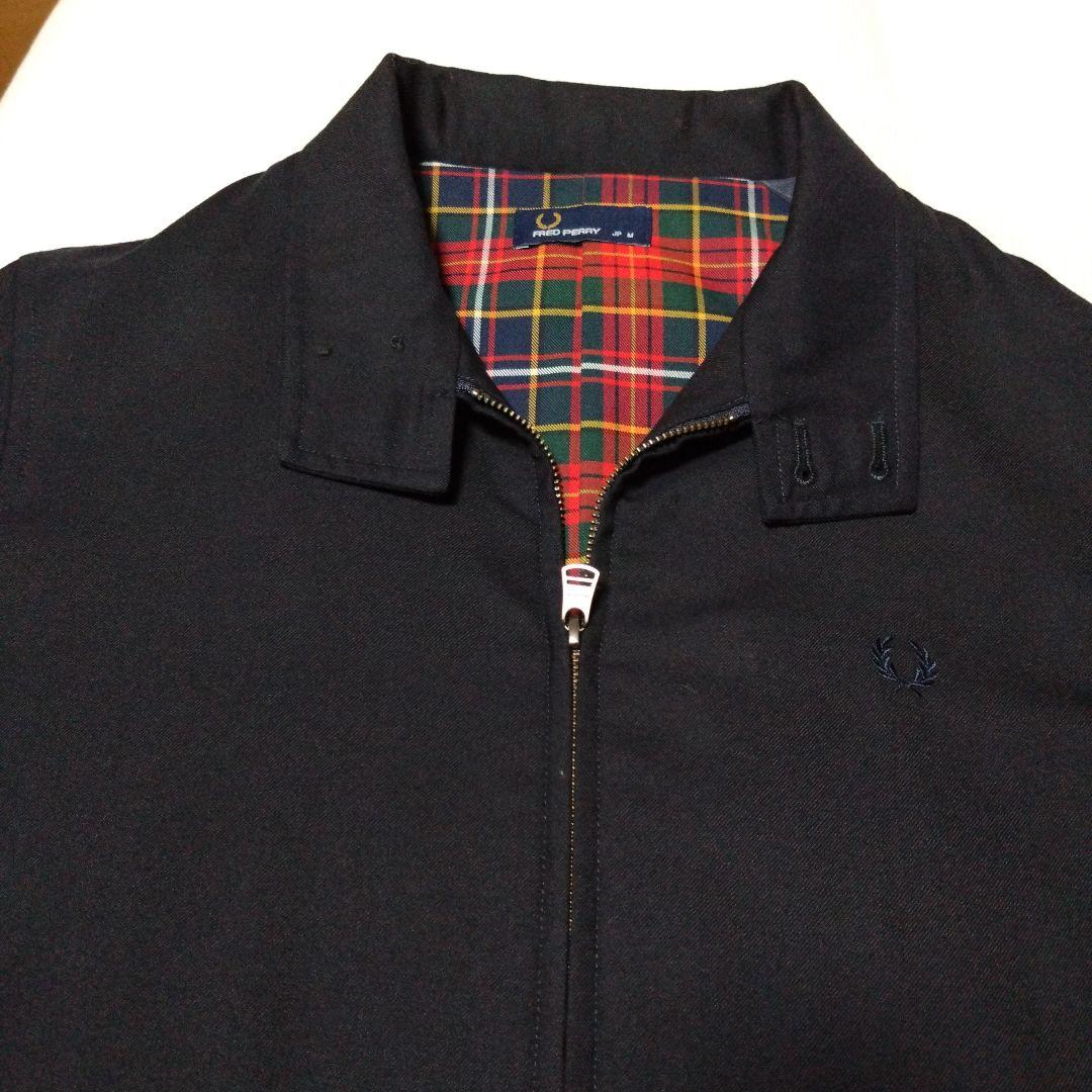 FRED PERRY ハリントンコート（ウール混素材） f6358_1.jpg