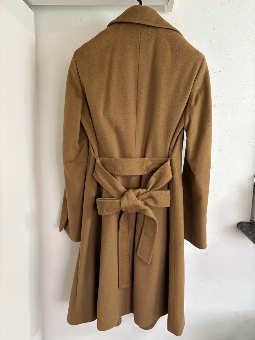 TOMORROWLAND キャメル ロングコート 38 ベルト付 未使用 - メルカリ