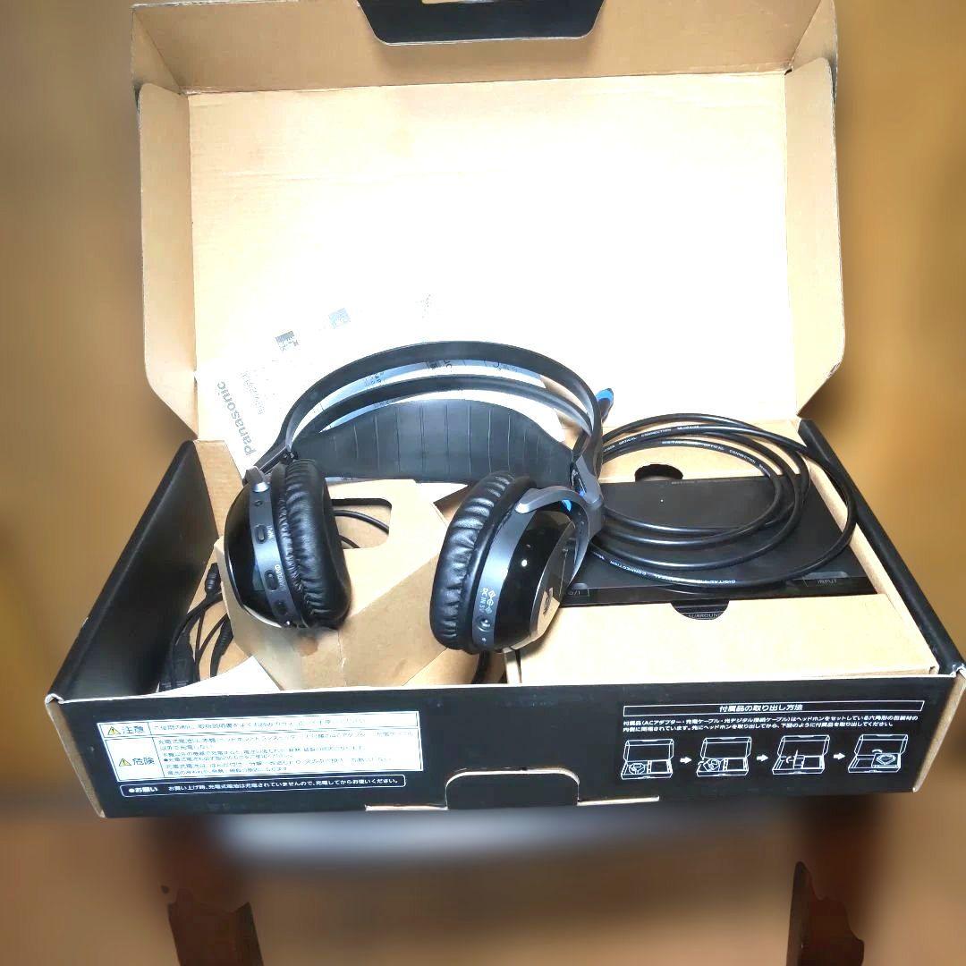 Panasonic RP-WF7 ヘッドホン 概要 デジタルワイヤレスサラウンドヘッドホン RP-WF7 | 消耗品・別売