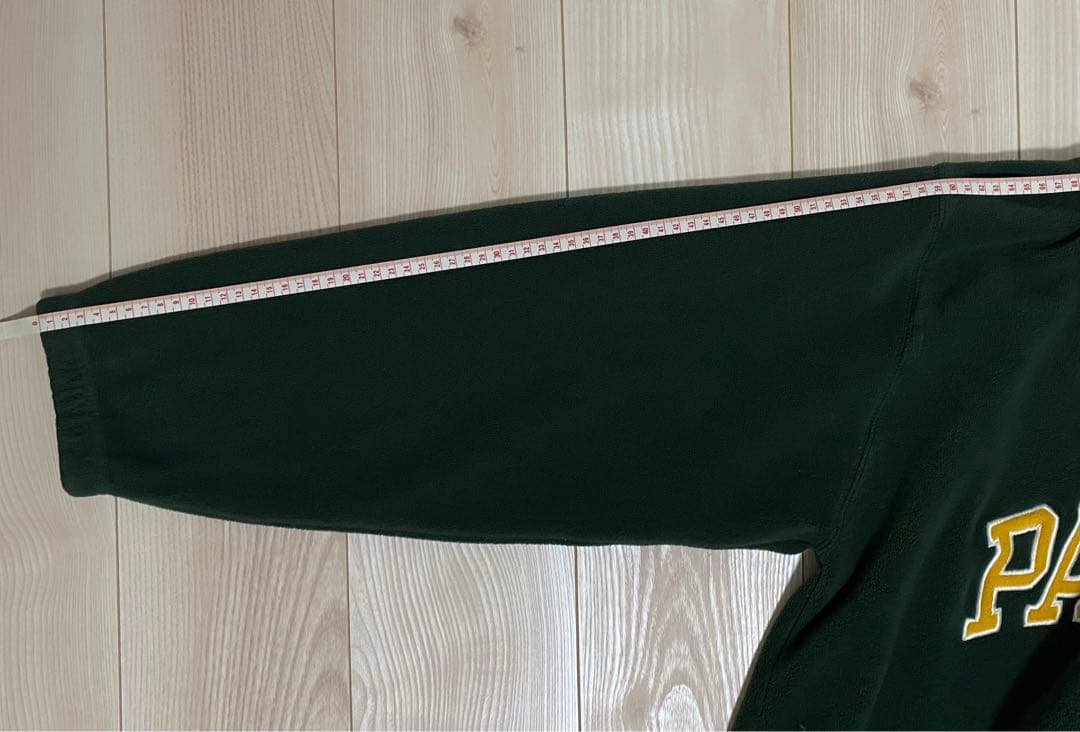 チャンピオン 90s グリーンベイパッカーズ フリース ハーフジップ