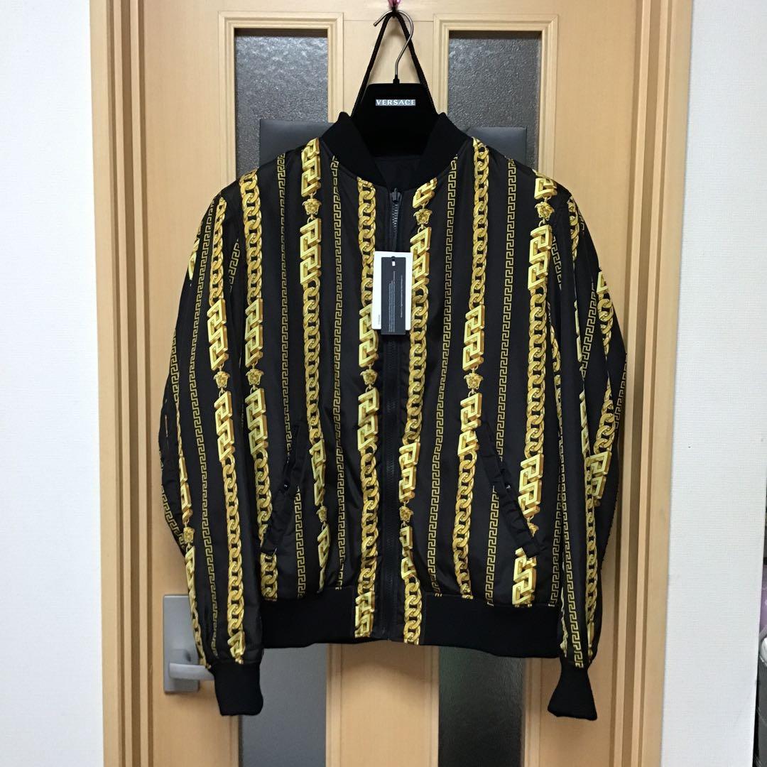 ヴェルサーチ VERSACE リバーシブル ブルゾン 新品 サイズ 52 - メルカリ