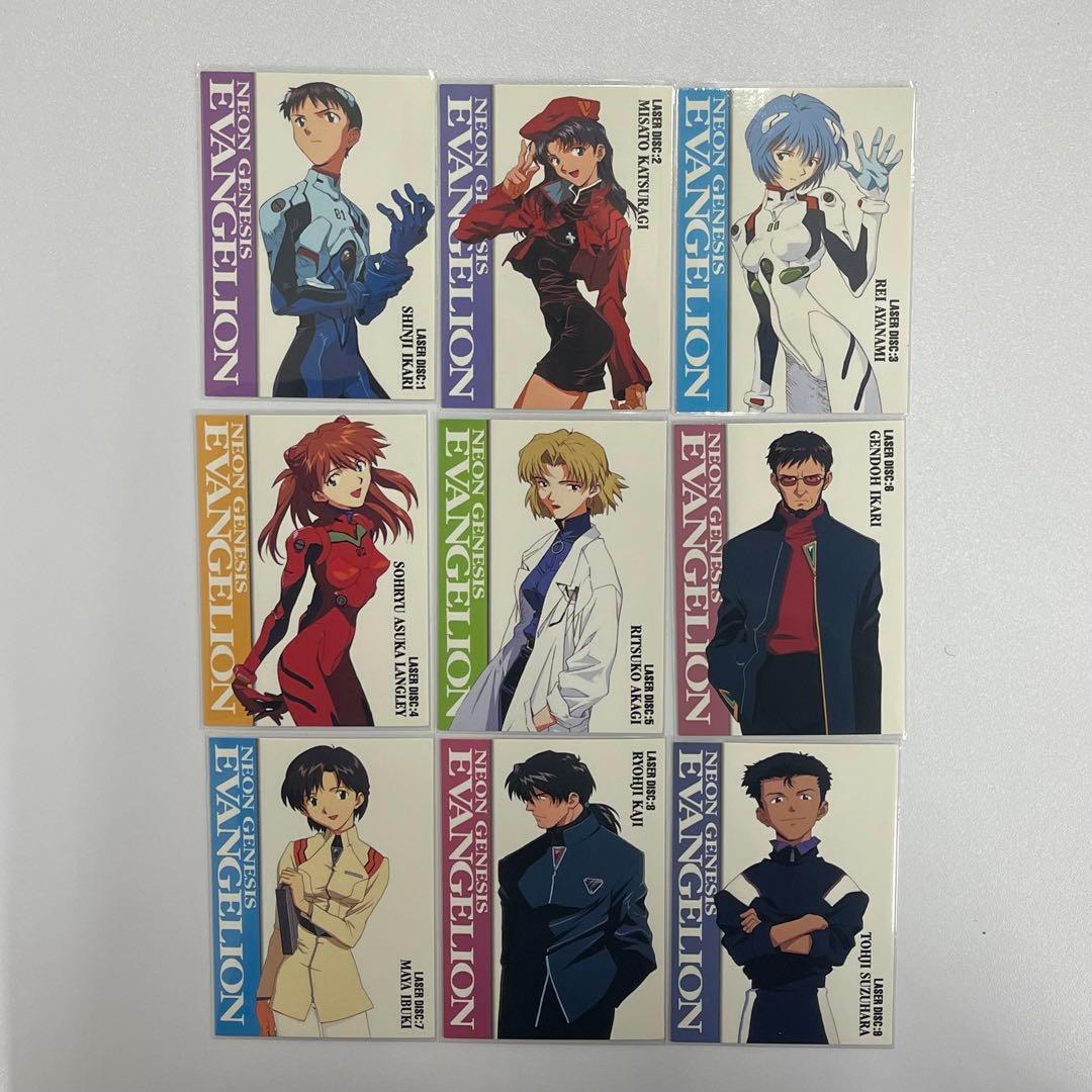 kntoy66-2311 カードダスマスターズ エヴァンゲリオン LD1〜9 - メルカリ