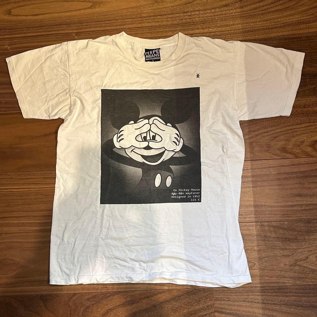 HYPE MEANS NOTHING ミッキーマウス Tシャツ S - メルカリ