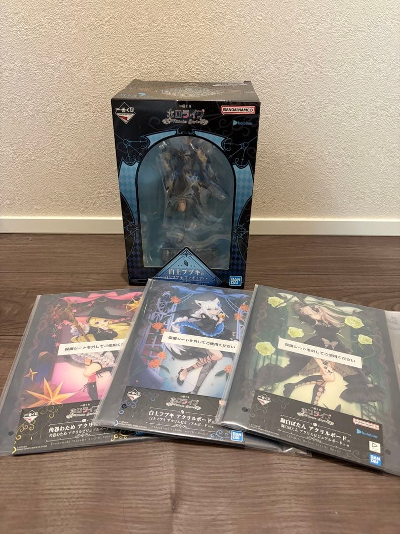 y*3様 ホロライブ一番くじ　白上フブキフィギュア　アクリルボード Amazon.co.jp: 一番くじ ホロライブ ～Villain Style～ 白上フブキ