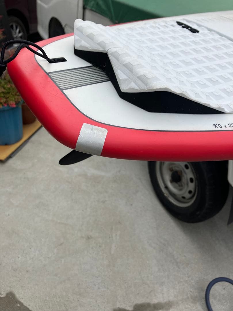 higesan様専用 サーフボード8'0フィート（レット＆ホワイトツートン）