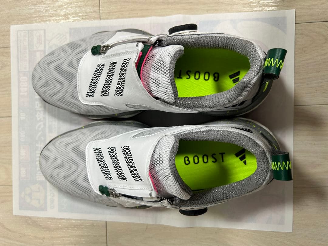 ゴルフシューズ レディース 楽天市場】アディダス ゴルフシューズ オフホワイト メッシュ生地