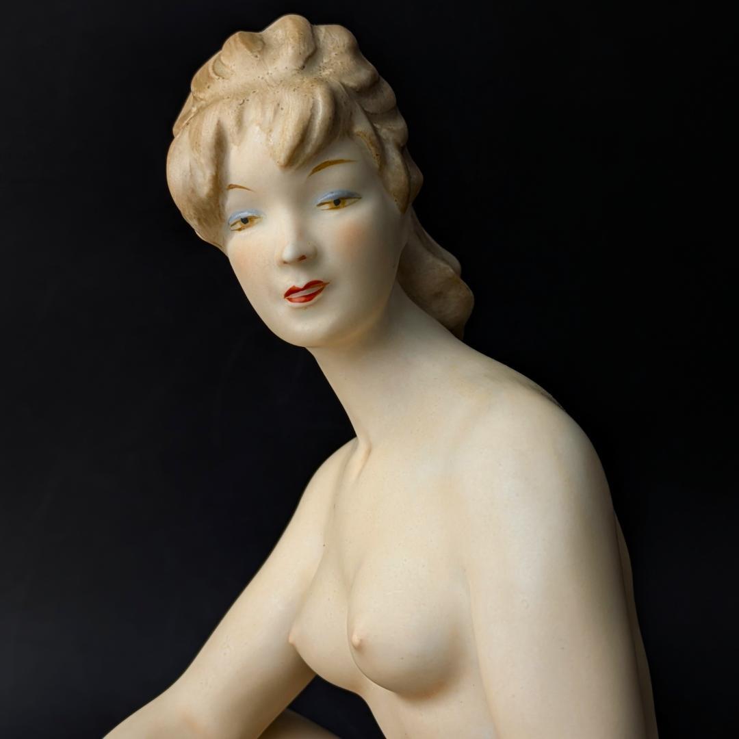 現品限り★嘆息の美しさ★独ウォーレンドルフ　マット裸婦像 ヌード