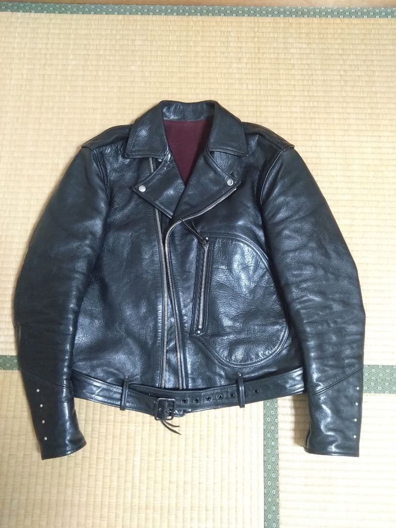 タ*カ様 今週のみ出品‼️フリーホイーラーズ ラブレア 40 FREE WHEELERS/フリーホイーラーズ】「1930s Motorcycle Jacket Double
