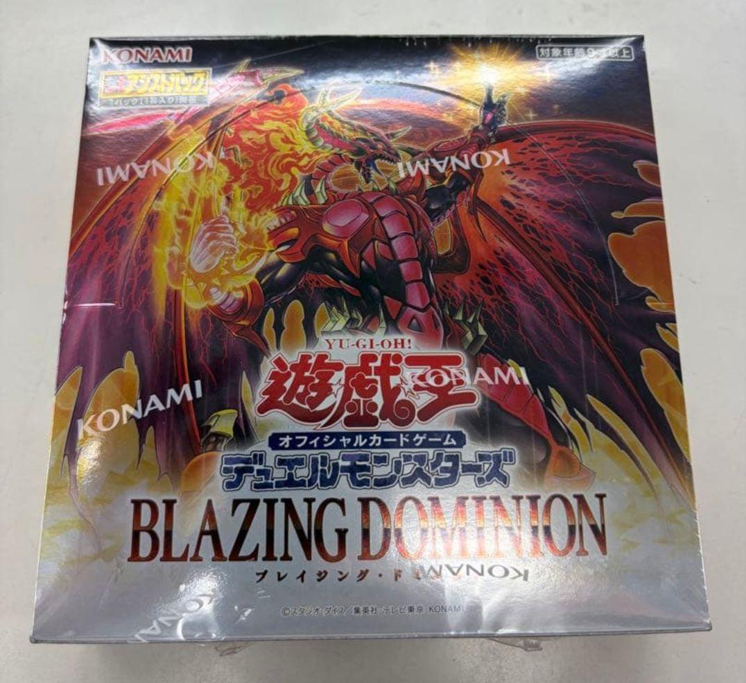 遊戯王OCG ブレイジングドミニオン 1BOX シュリンク付き - メルカリ
