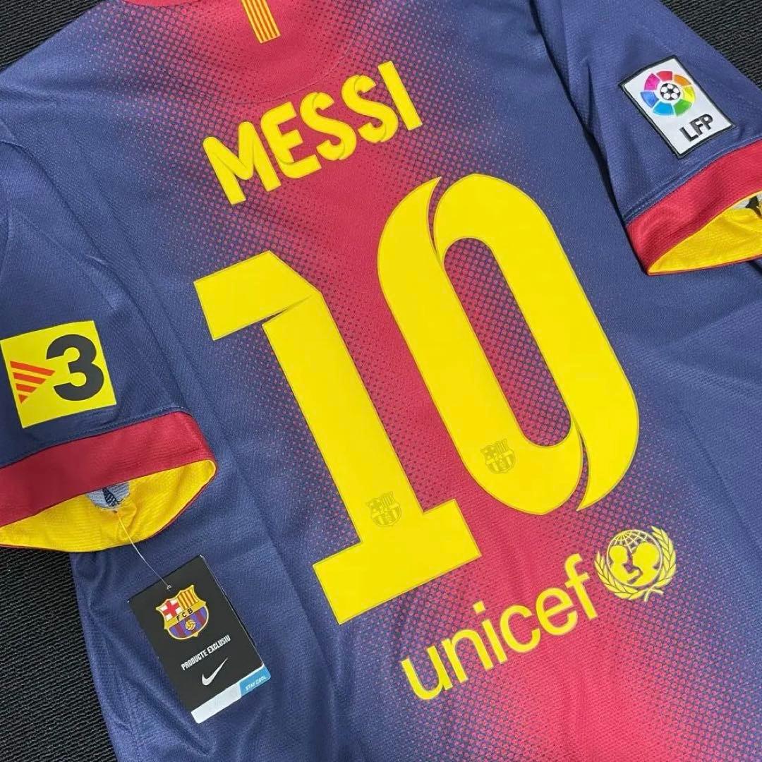 正規品 タグ付き バルセロナ メッシ ユニフォーム 12/13 ホームモデル