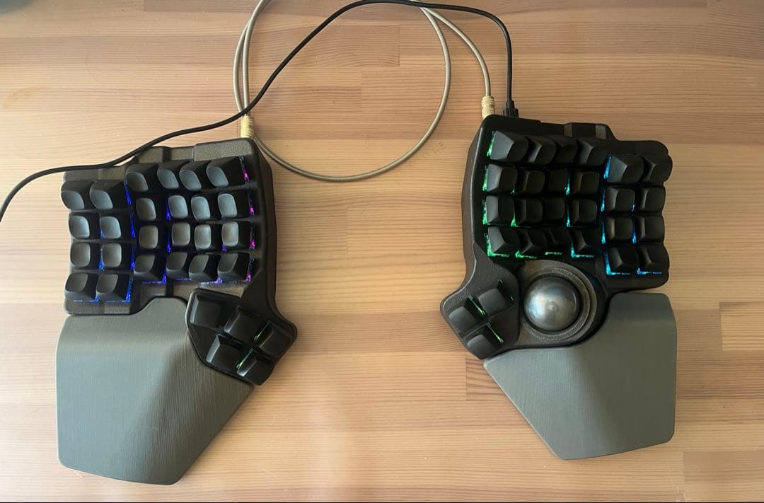 Charybdis 完成品　キーボード　セット Charybdis MK2/MK1 4x6分割キーボードキット カスタム ホットスワップ