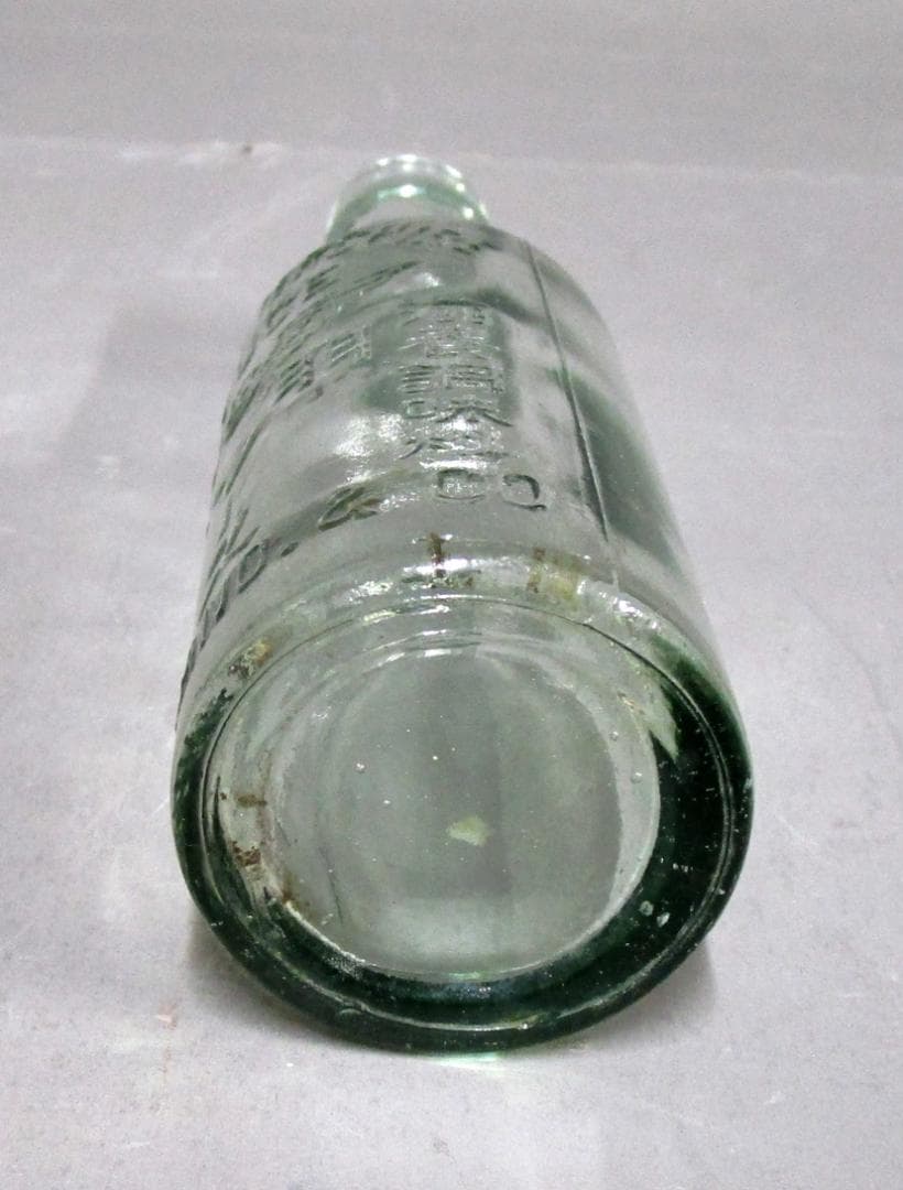 ビンテージ 昔の空瓶［羽車ソース］エンボス加工 - メルカリ