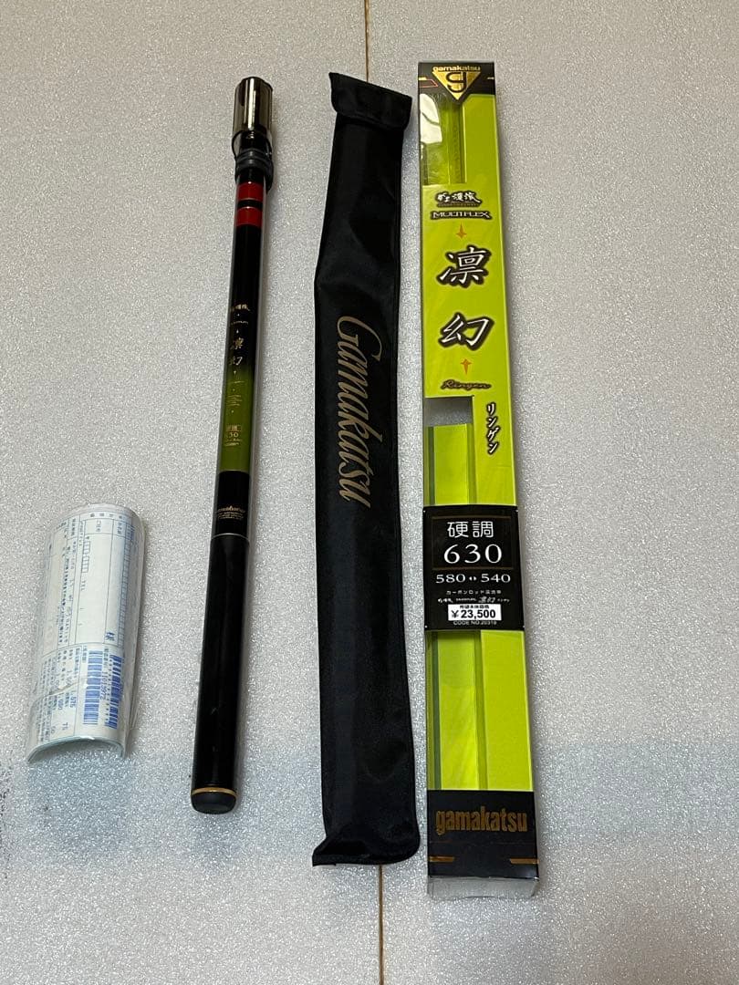 がま渓流マルチフレックス凛幻　硬調630 Gamakatsu（がまかつ） がま渓流 マルチフレックス 春彩2 硬調 6.3m