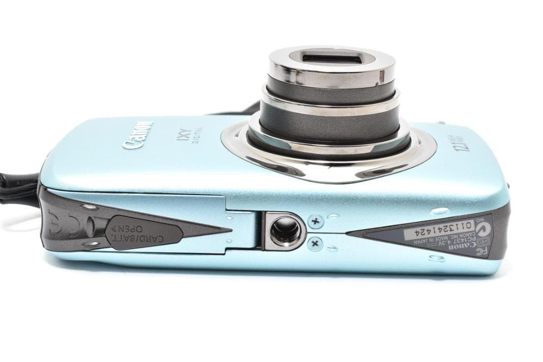 キヤノン　Canon IXY 930 IS ブルー《動作確認済み・SDカード付》