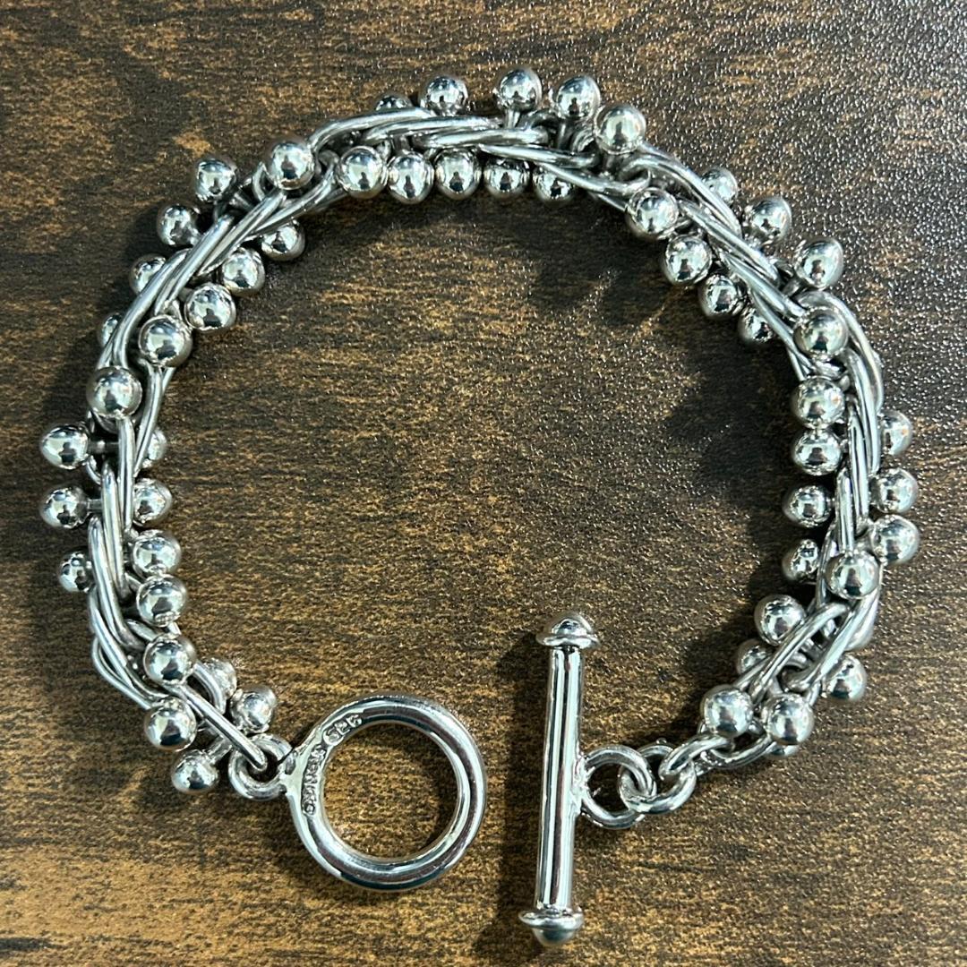 メキシコ製 MEXICO 22cm VINTAGE DNA ブレスレット 925 - メルカリ